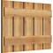 Ekena Millwork Spaced Board-n-Batten Shutters, Rough Sawn Western Red Cedar, 28 7/8W x 20H, PR RBS06S29X020RWR - alternate 5